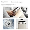 Electric Milk Frother Office Electric Hot & Cold Dual Beater Temperature Control Non-Stick Layer Home Coffee Machine Frother 4