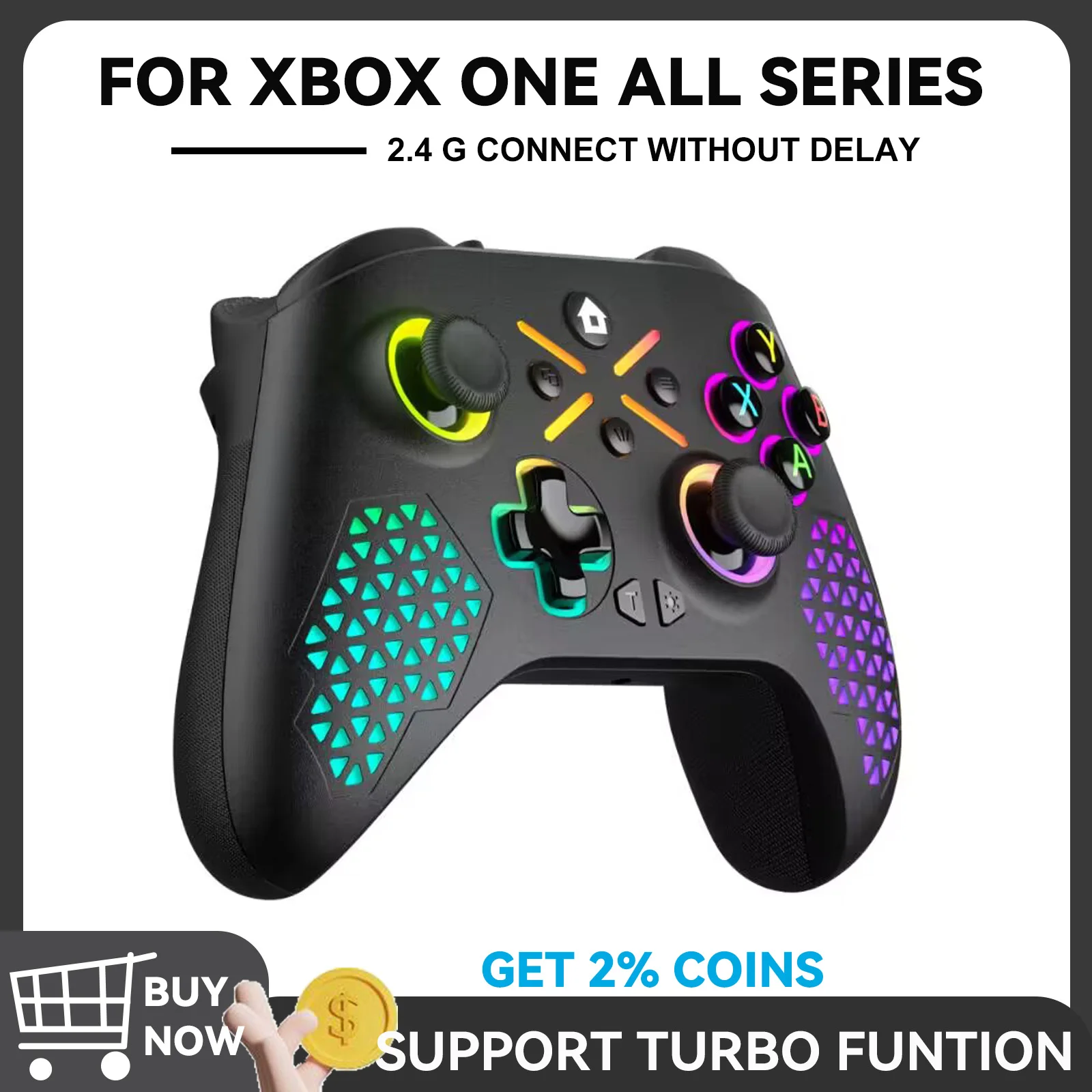 Controller Wireless Per Xbox One Joystick Per Videogiochi Mando Per Microsoft Xbox One Slim Gamepad Controle Joypad Per Pc Windows
