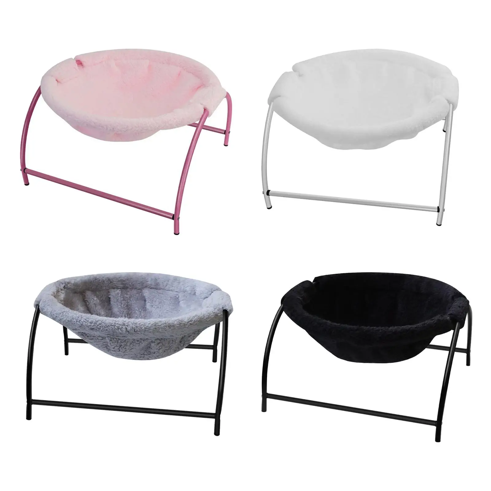 

Cat Hammock Pet Dog Sleeping Bed Free Standing Washable Detachable for Small