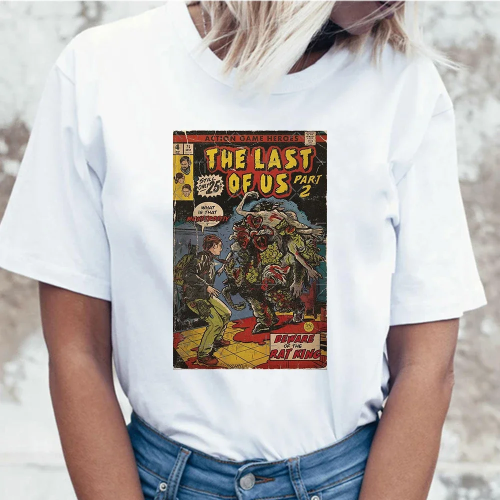 The Last Of Us Tshirt Donna Summer Tee Girl Manga Clothes