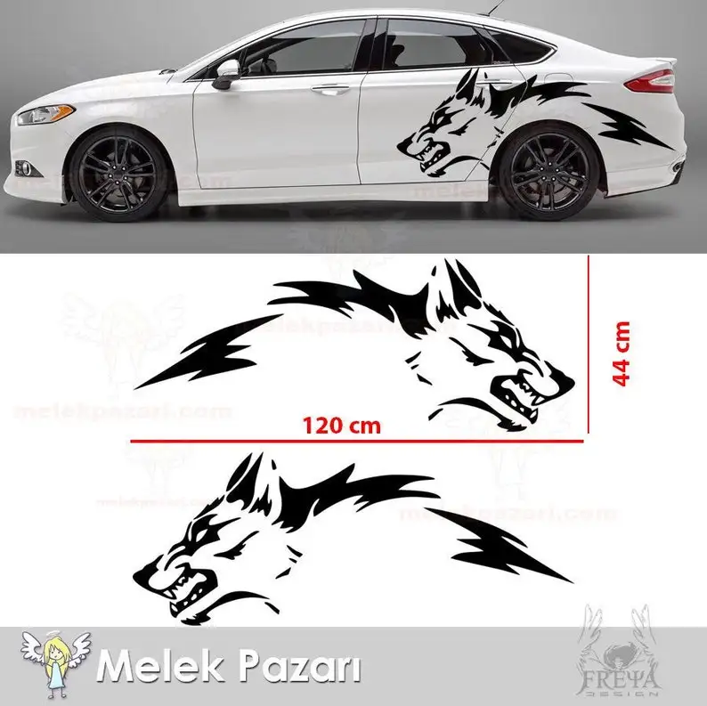 Car Wolf Decal ubicaciondepersonas.cdmx.gob.mx