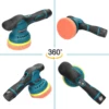 Geevorks 5500 RPM Cordless Eccentric Car Polisher 8 Gears of Speeds Adjustable Automotive Polisher Polishing Machine Power Tools 2