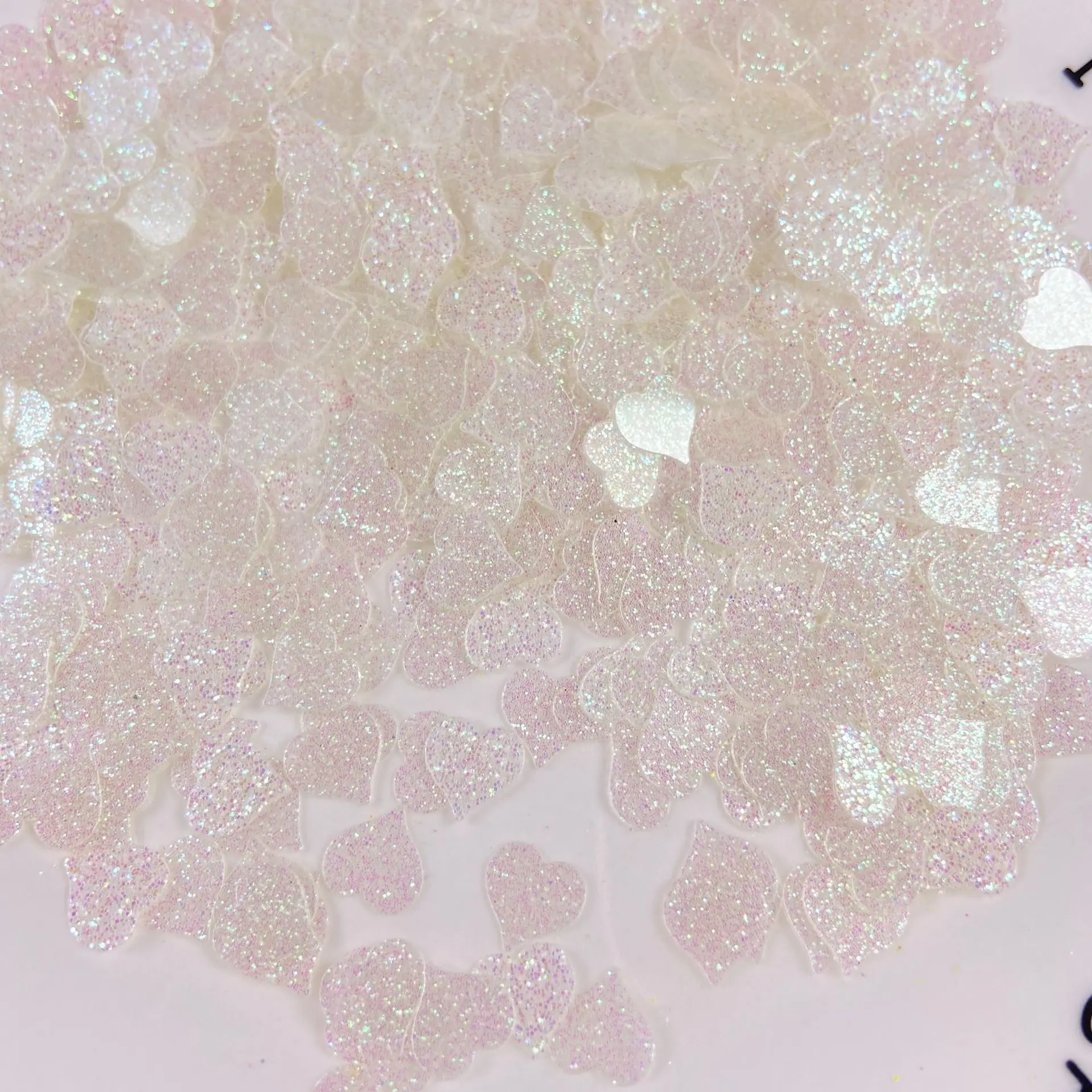50g 9mm Golden Heart Loose Sequins Paillette Sewing Garment Accessories,Clothing accessories,DIY Sequins scrapbooking shakes