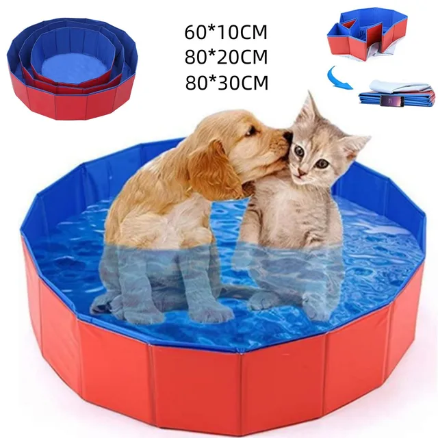 piscina para perros y niños mascotas juguetes para perros 59'' bañera  accesorios