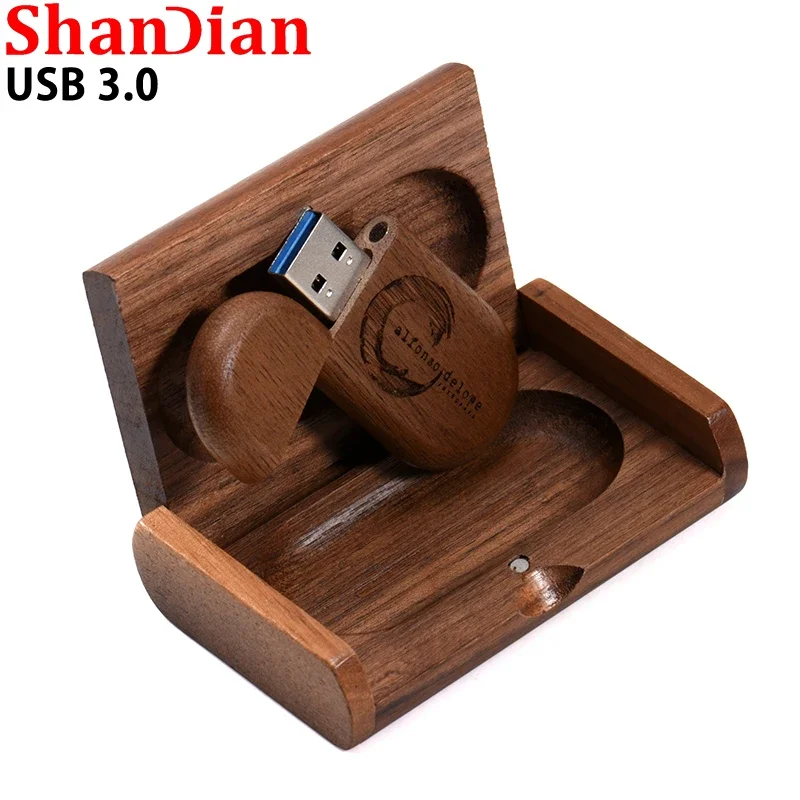 thumbnail image 1 of Memoria USB 3.0 con forma de caja de regalo para bodas, memoria USB de alta velocidad con logotipo gratuito, 64 GB, 32 GB, 16 GB, 8 GB o 4 GB de capacidad real, 1 of 5