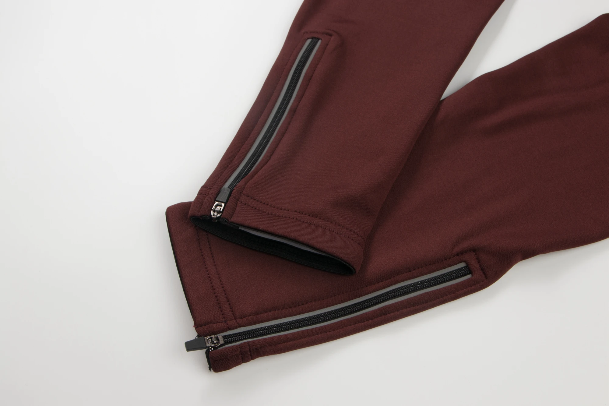 Cycling Tights RISESBik Winter Cycling Bib Pants Thermal Fleece Men's Cold Weather Bicycle Long Pants High Density Padded