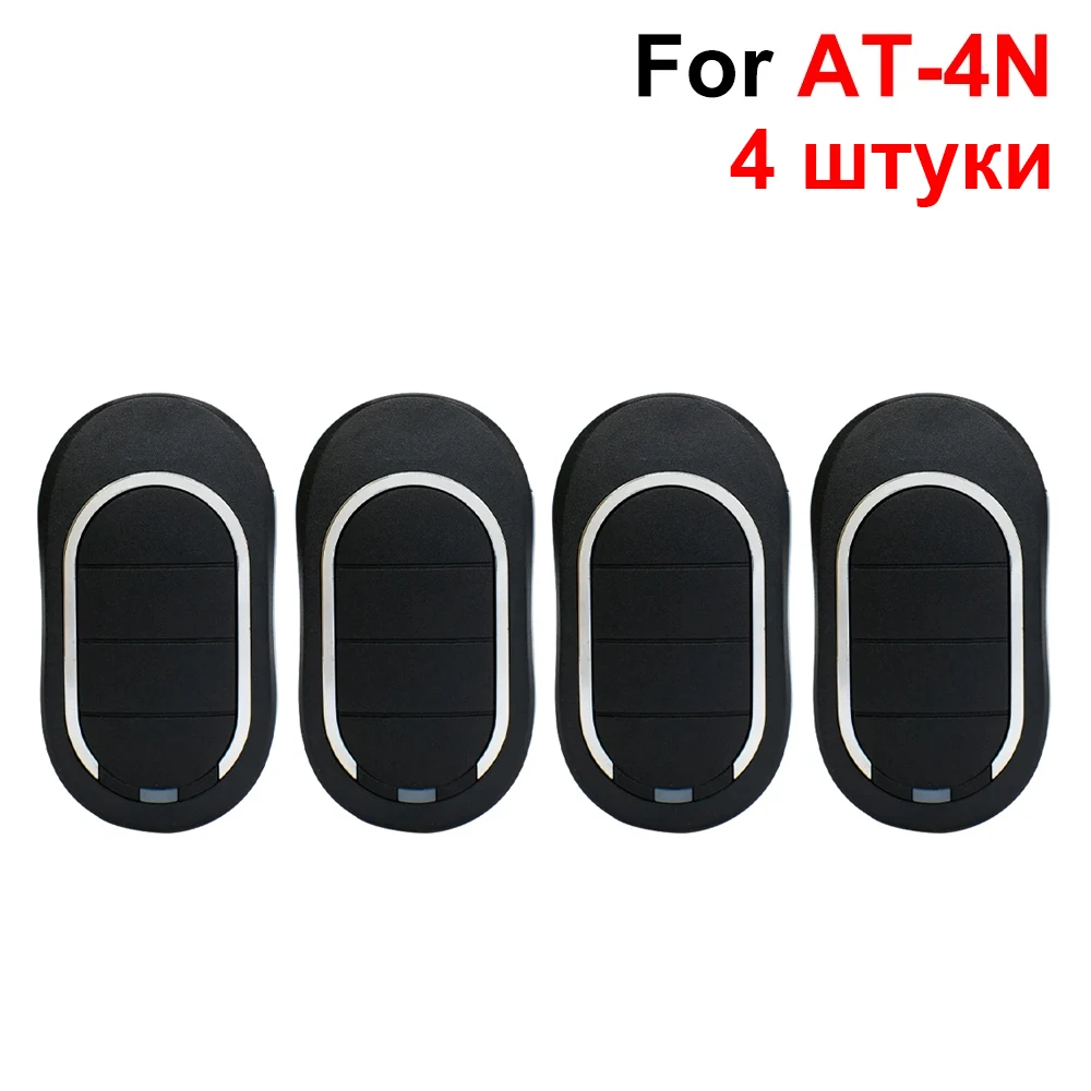 

4PCS For Alutech AT-4n Garage Remote Control 433.92MHz 4-button Gate Door Transmitter AT4N Automated Keychain Barrier