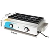 RJ-18KE Egg Burger Machine Oven Commercial Electric Heating Chinese Burger Machine Red Bean Cake Machine Egg Butter Burger 2