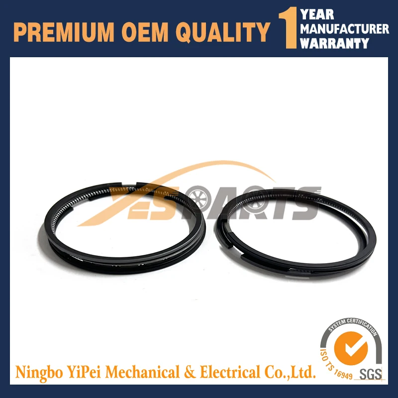 

2 Set of Piston Rings STD For Kubota 16853-21050 Z482 +0.5mm