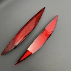 Premium Red Rear Bumper Reflector Lamps (Right & Left) (Left and Right)