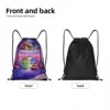 Custom Inside Out Movie Drawstring Bag Men Women Portable Gym Sports Sackpack Animated Training Backpacks 2