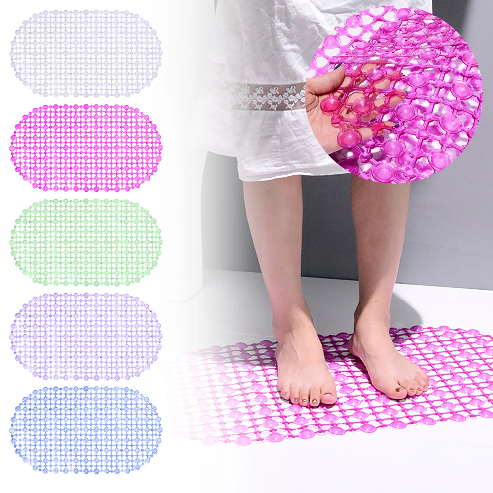 37X66cmRectanglePVCAntiskidBathMatsSoftShowerBathroomMassageMatSuctionCupNonslip.jpg