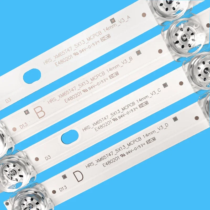 3V 1242mm  10pcs LED Backlight Strip for MI 65'' TV L65M5-5A L65M5-5S CRH-BP653030051385F-B/A HRS-XM65T47-5X13