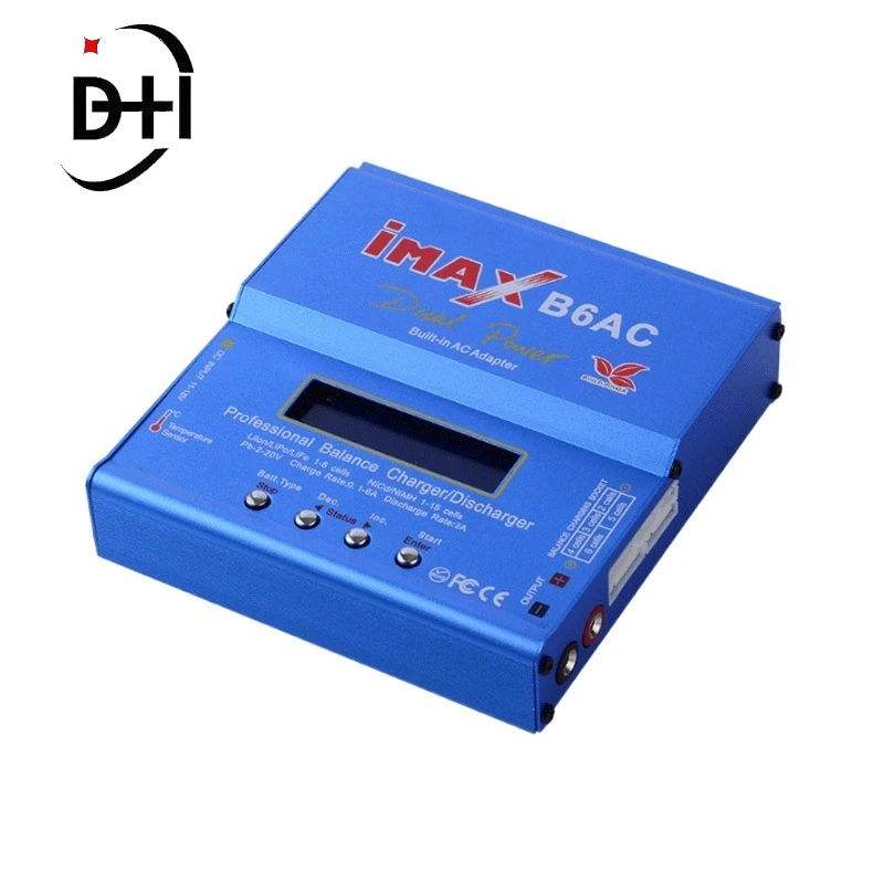 Htrc Imax B6 Ac Rc Charger 80W B6Ac 6A Balance Charger Schermo Lcd Digitale Li-Ion Life Nimh Nicd Pb Lipo Caricabatteria
