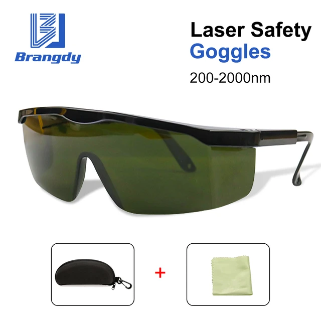 Gafas De Protección Láser - UV, Azul Violeta, Azul Láser y Láser infrarrojo  de 190nm-450nm y 800nm-2000nm - LaserTo