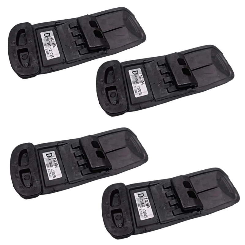 4pcs fits for DAF XF106 REAR AXLE WING TOP RUBBER STRAP Mudguard Strap OE: 1927847 / 122035