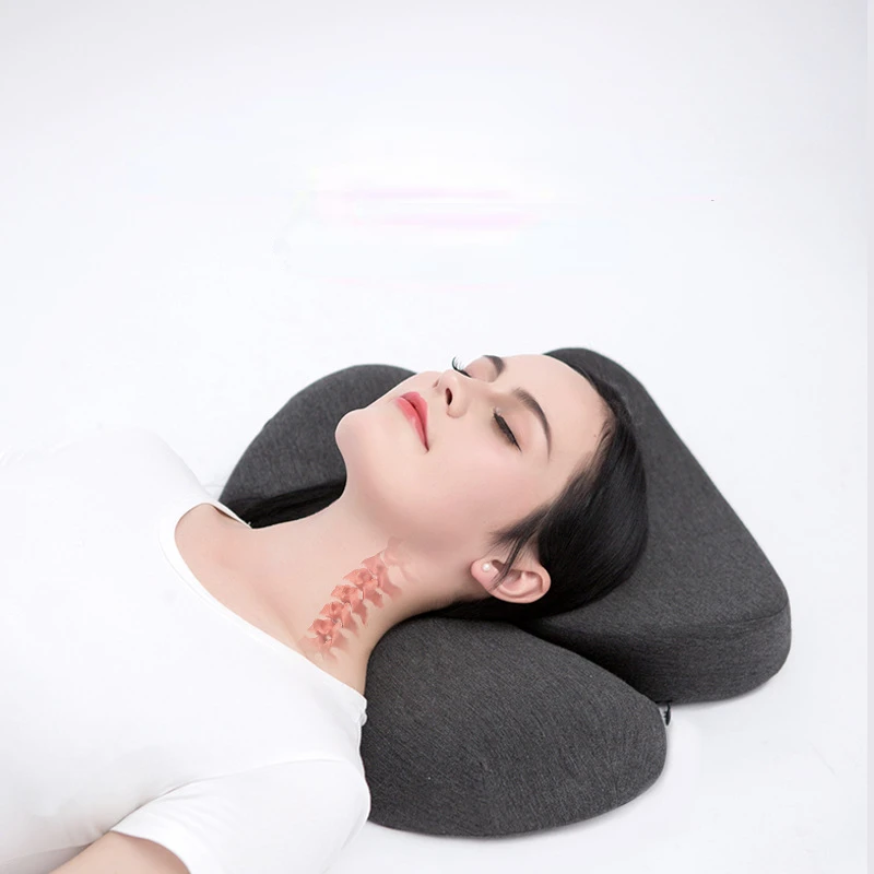 

Compress Pillow Space Memory Foam Pillow Orthopedic Neck Pillow Ergonomic Design Cervical Vertebra Pillow