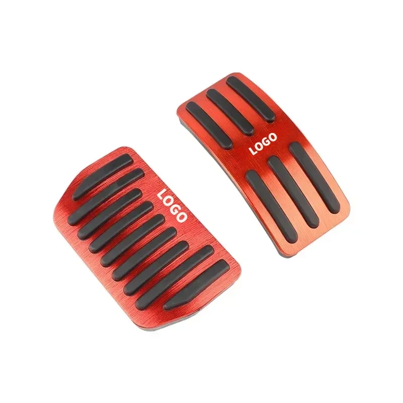 Car Pedal Cover For Geely Xingyue L Monjaro KX11-Gas Fuel Brake Pedal Accelerator Non-Drilling Cover Pad pedal cover
