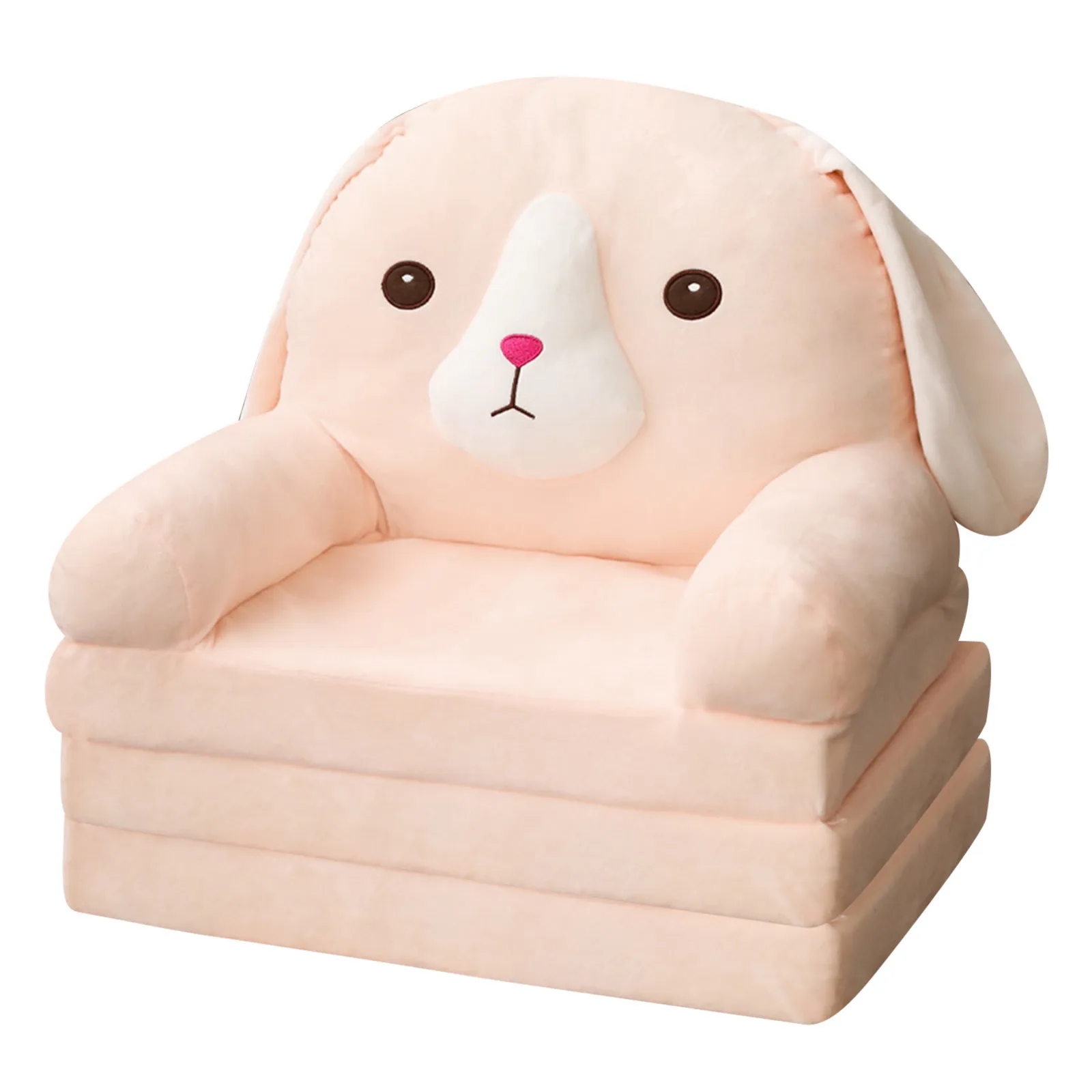 

h Foldable Kids Sofa Backrest Armchair 2 In 1 Foldable Children Sofa Cute Cartoon Wheel Back Battery Heated Seat Cushion