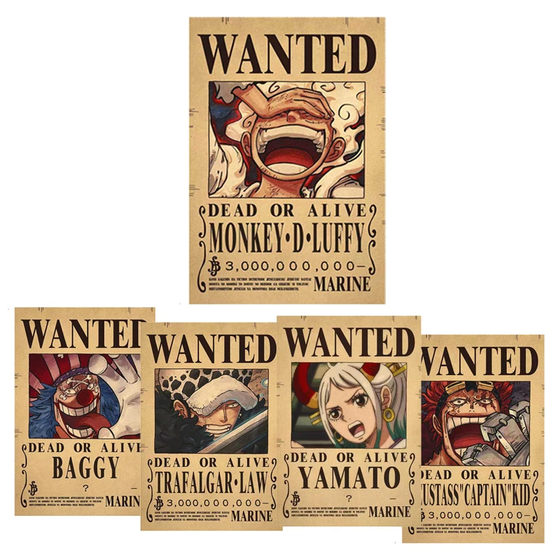 Straw Hat Luffy Wanted Poster