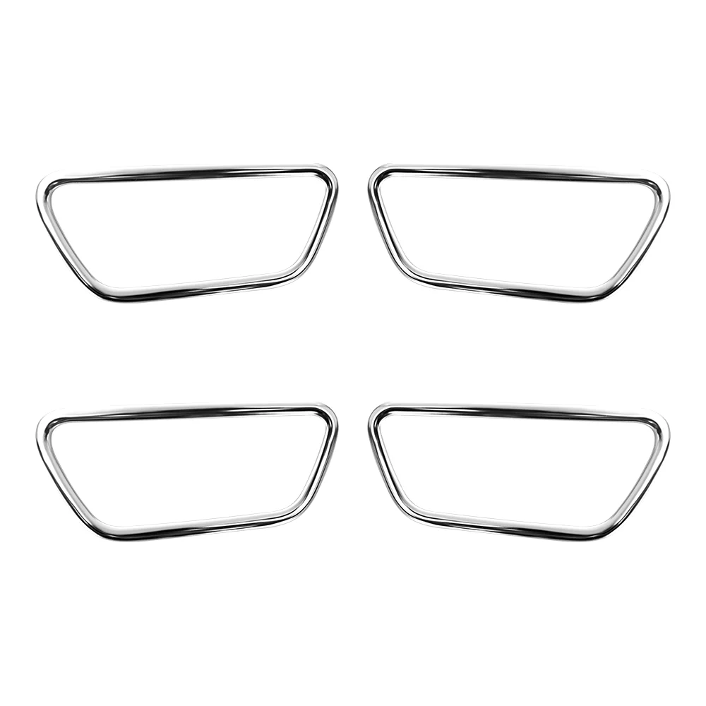 Stainless Steel Inner Interior Inside Door Handle Covers Frame Trim for  ACCENT Solaris 2015-2022