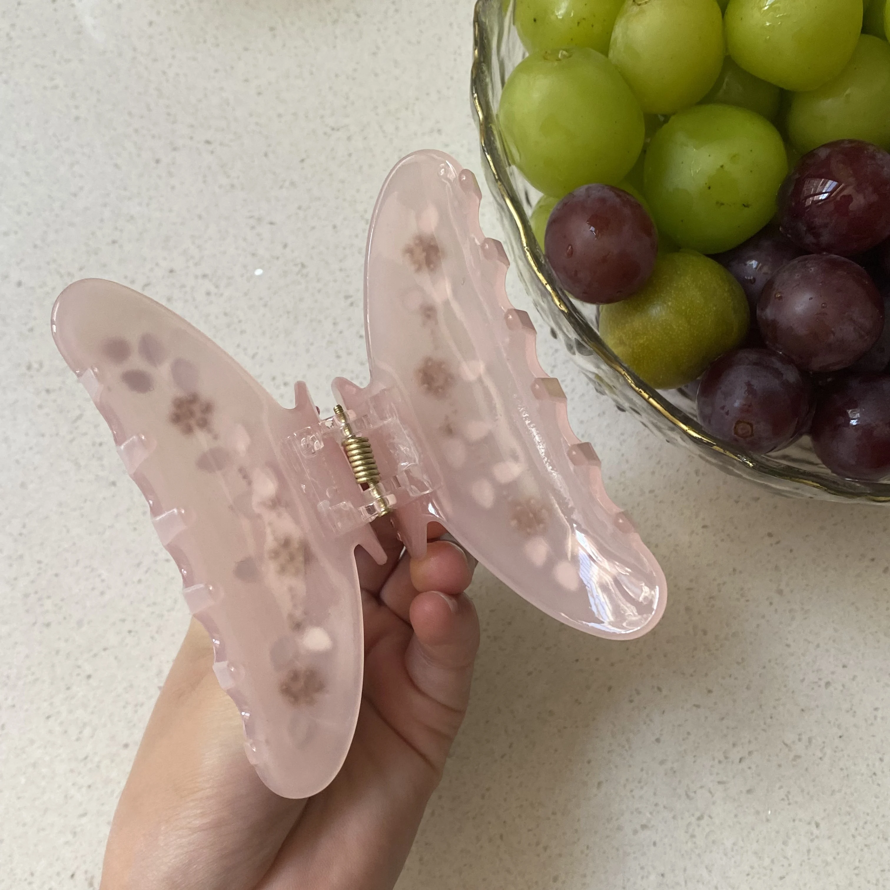 1PC Rhinestone Decor Hair Claw Clips Set, Elegant Hair Accessories for Women, Chic Hair Clamps for Daily and Party Wear