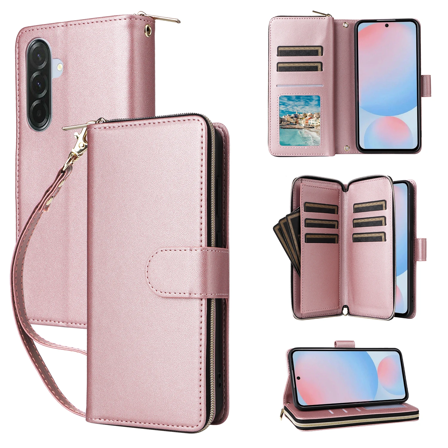 Crossbody Strap Purse Case
