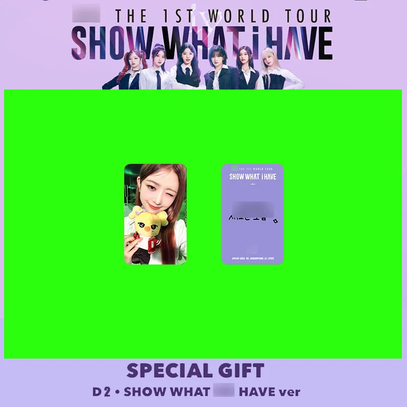 6pcs/set Kpop IVE Seoul World Tour Small Card World Tour Concert Album LOMO Card YUJIN LIZ WONGYONG Postcard Photo Card
