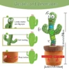 A talking cactus toy that can be charged, recorded, and repeated. Suitable for Spanish, English, and Arabic voice changer 5