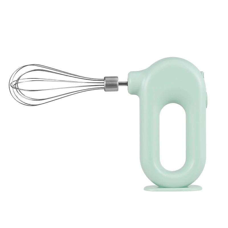 Un Set Frusta Elettrica Ricaricabile Per Uso Domestico Piccolo Burro Frusta Automatica Torta Cottura Mini Cucina Mixer Portatile Verde