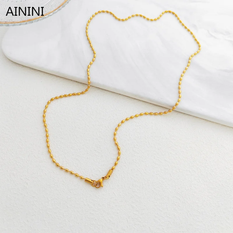 Trendy Jewelry Simply Choker Necklace Popular Design Hot Selling Golden Plating For Women Accessories |