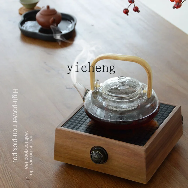ZC Electric Ceramic Stove Tea Special Automatic Water Feeding Tea Set Small Household Water Boiling Kettle 3