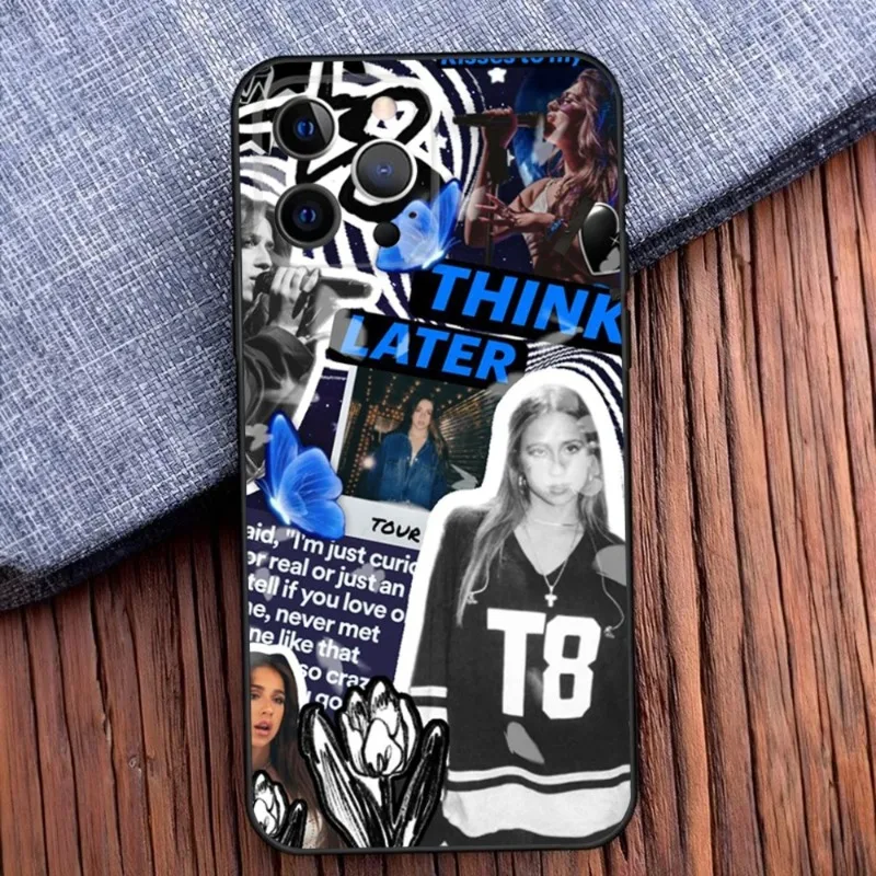 Stylish Shockproof Non-Slip Soft Phone Case Featuring T-Tate & M-McRae Design