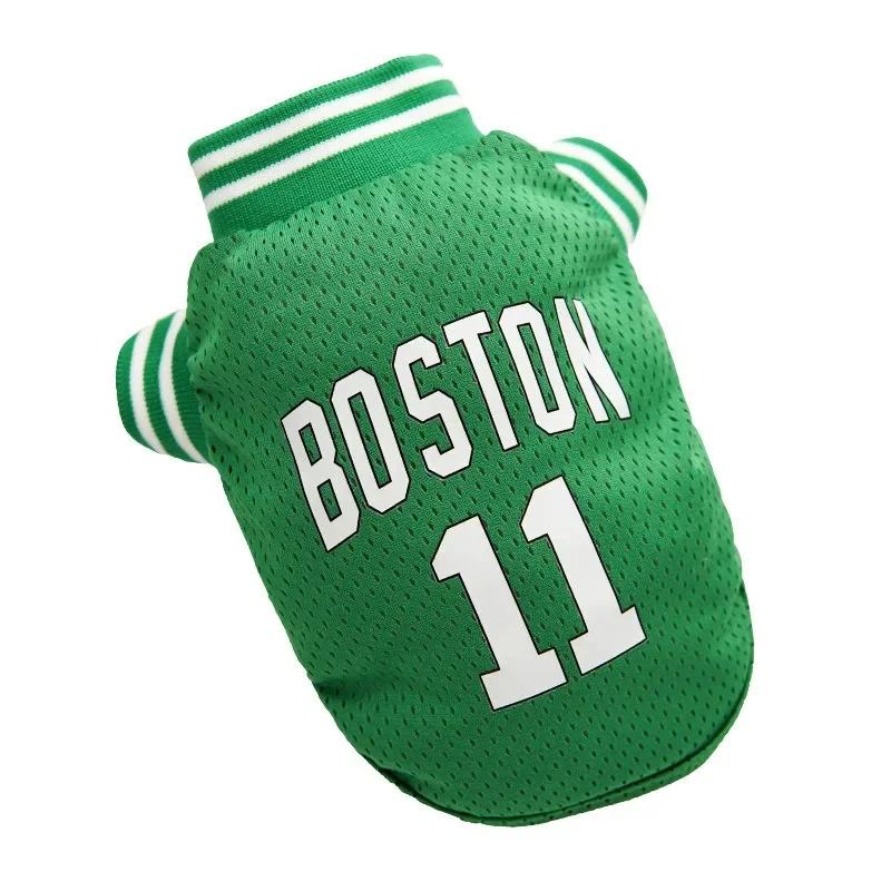 Pet Dog Summer Shirt Cartoon Basketball Soft Vest for Small Dogs dog clothes dog vest