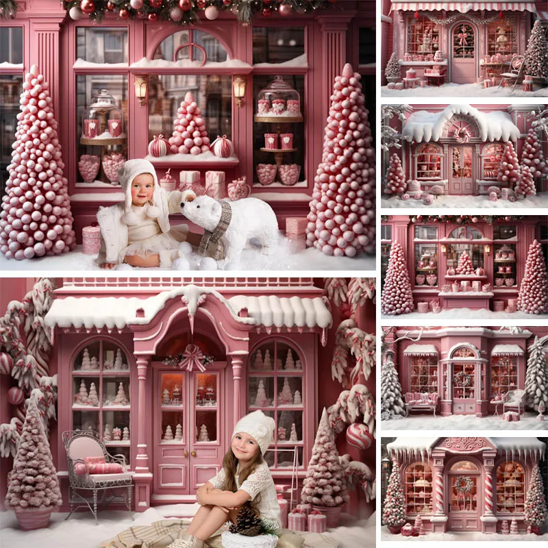 Thème De Noël Toile De Fond Flocon De Neige Cadeau Bonhomme De Neige B