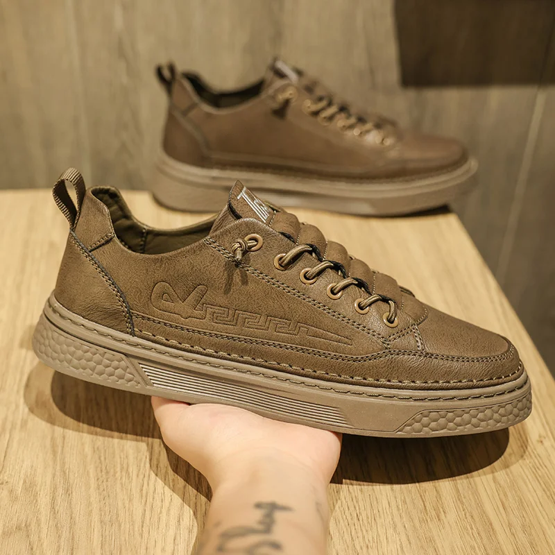 

New men's casual shoes antiskid shoes comfortable casual shoes smooth MSM type driving shoes work shoes