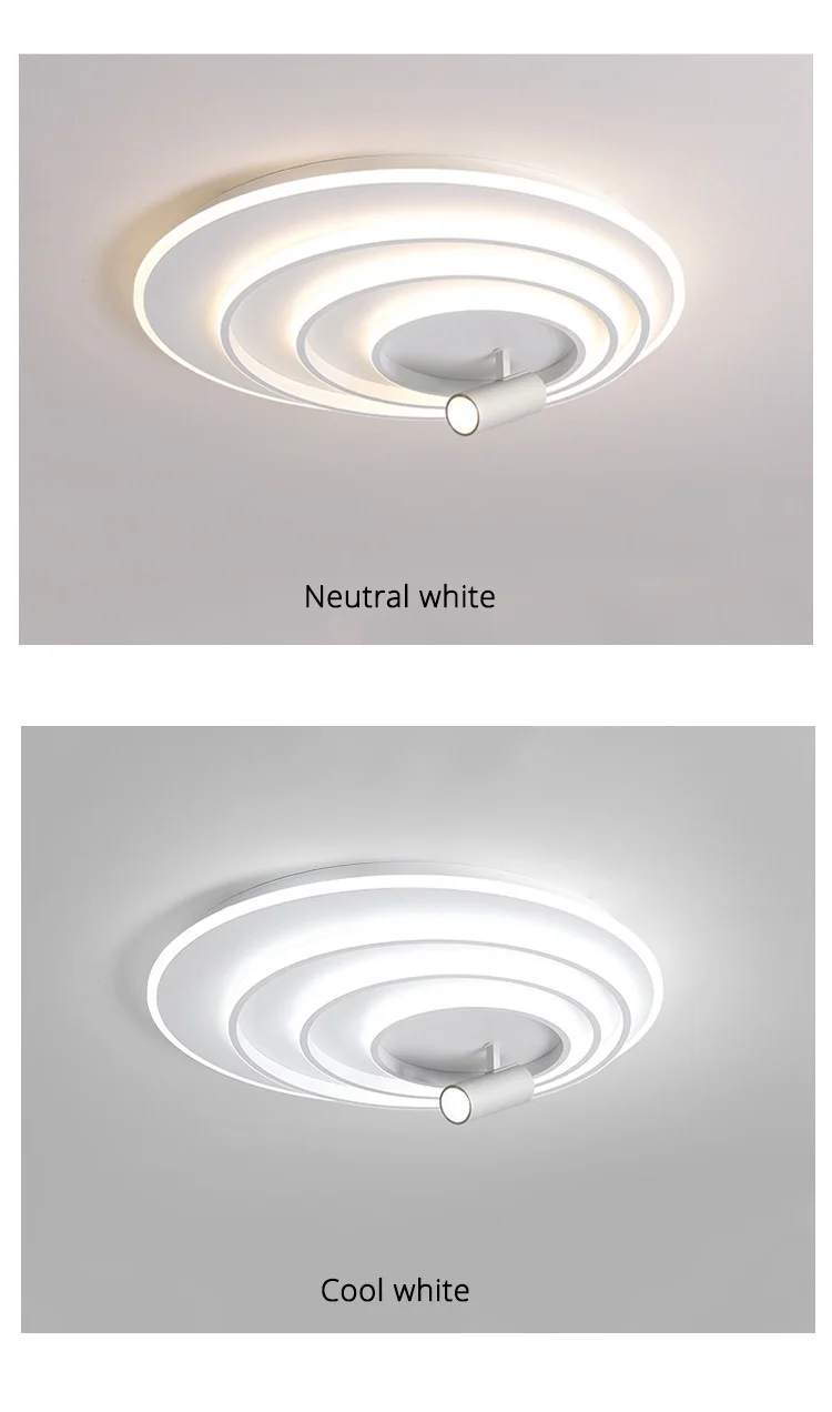 mid century modern chandelier Modern LED Chandeliers For Home Living Dining Room Kitchen Bedroom White Acrylic Hanging Ceiling Lamp With Remote control chandeliers