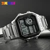 SKMEI 1335 Stainless Steel Strap Digital Watch reloj hombre Sport Watch Men 5Bar Waterproof Watches 4