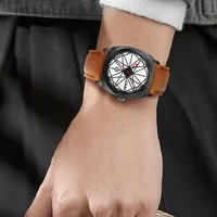 TOMI Fashion Men's Watch Luxury, Simple, Versatile Men's Quartz Watch Leisure Business Watch Men's Clock Gift 2