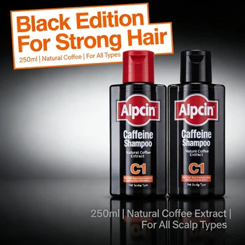 Shampoo alla Caffeina Tedesco, Controllo della Caffeina, Anti-Caduta, Balsamo per Capelli Senza Silicone, Volumizzante e Soffice per la Cura dei Capelli