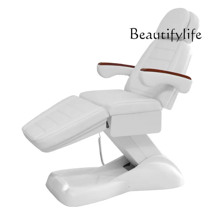 Beauty Salon Special Electric Beauty Bed Tattoo Tattoo Embroidery Massage Lifting High-End Folding Micro Plastic Bed