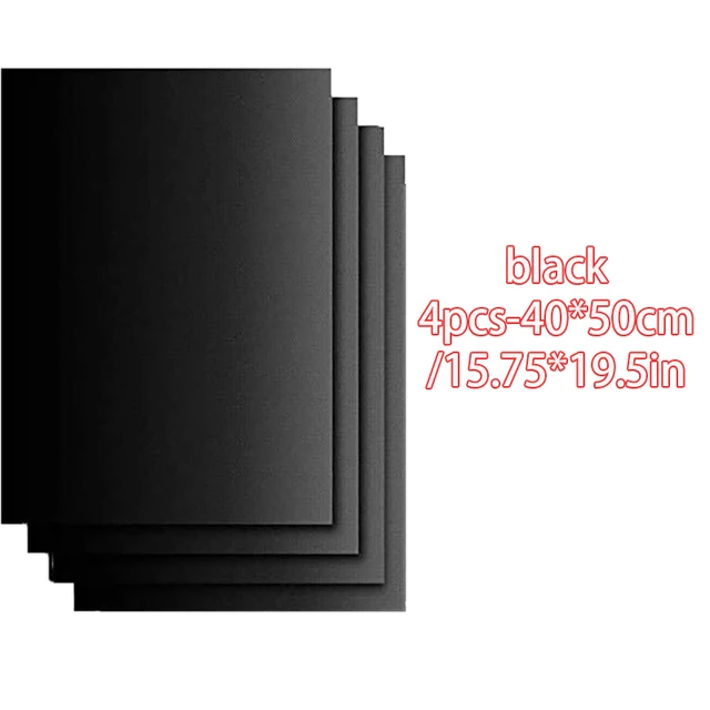 4pcs-50x40cm-black