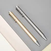 Deli Metal Sign Pen Gel Ink Pen 9.5mm Signing Stylo PREMEC Smooth Refill MiKuni Japan Ink Caneta OEM Black Blue Ink 4
