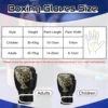 1 Pair Punching Training Workout Fight Exercise Mitts Kids Leather Boxing Gloves Kids Children Train Gym Glove Hand Protector 6