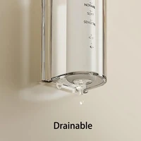 Non Perforated Toothbrush Holder Electric Toothbrush Base Space Saving Wall Mounted Toothbrush Holder Bathroom Accessory 4