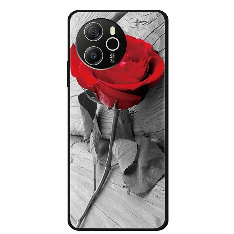 Animal Painted Soft TPU Silicone Back Cover - Fashionable Phone Case