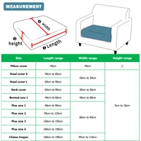 1pc Jacquard Sofa Slipcover Nonslip Elastic Sofa Cover Couch Cover for Bedroom Office Living Room Home Decor Furniture Protector 2