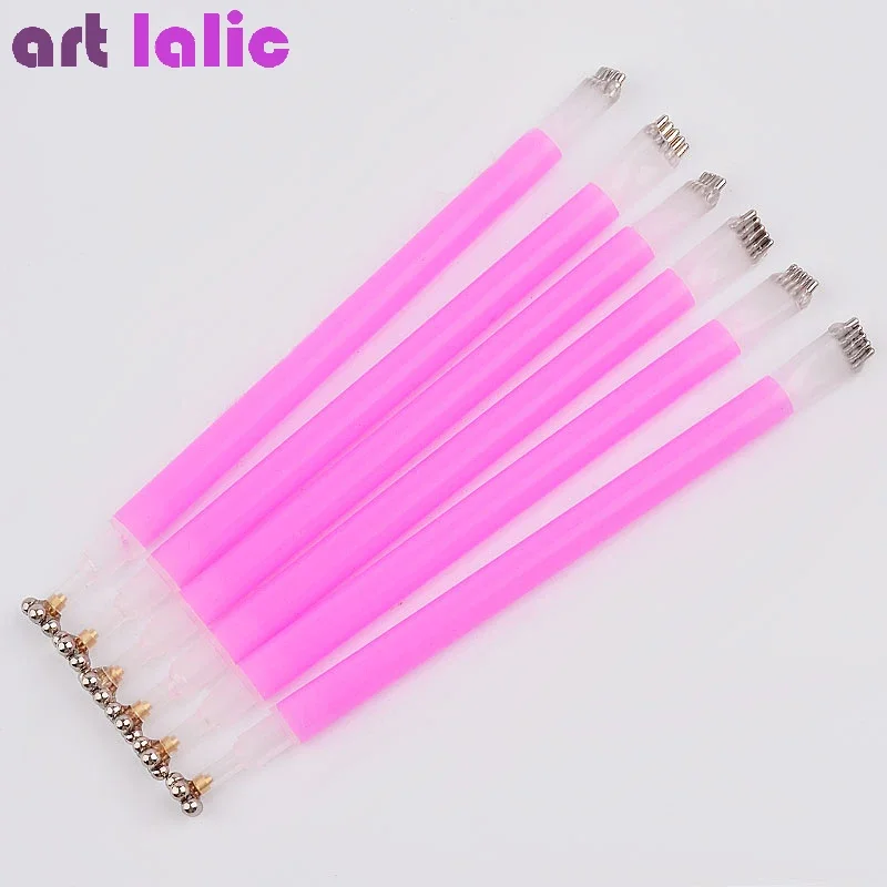Double-Headed Nail Art Magnet Stick for Cat Eye Gel Polish 3D Line Strip Flowers Effect Professional & Home Use magnetic nail art tools cat eye nail tool magnetic nail tools