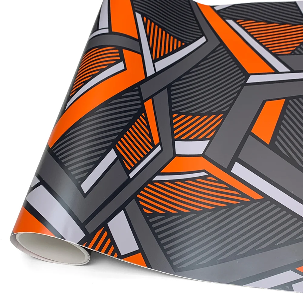 Orange Gray Wrap