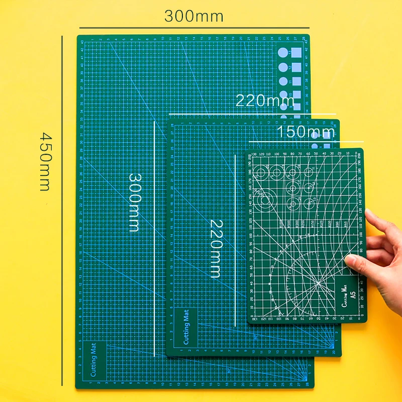 

A3 A4 A5 Double-sided Thickened Cutting Pad Mat Board Manual DIY Knife Engraving Workbench Patchwork Pad Art Painting Plate